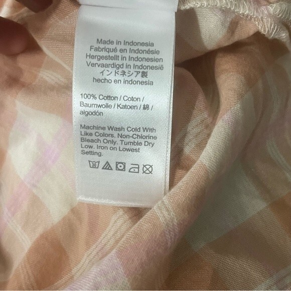 J.Crew Gathered button-up shirt in featherweight flannel Size S - Picture 6 of 8